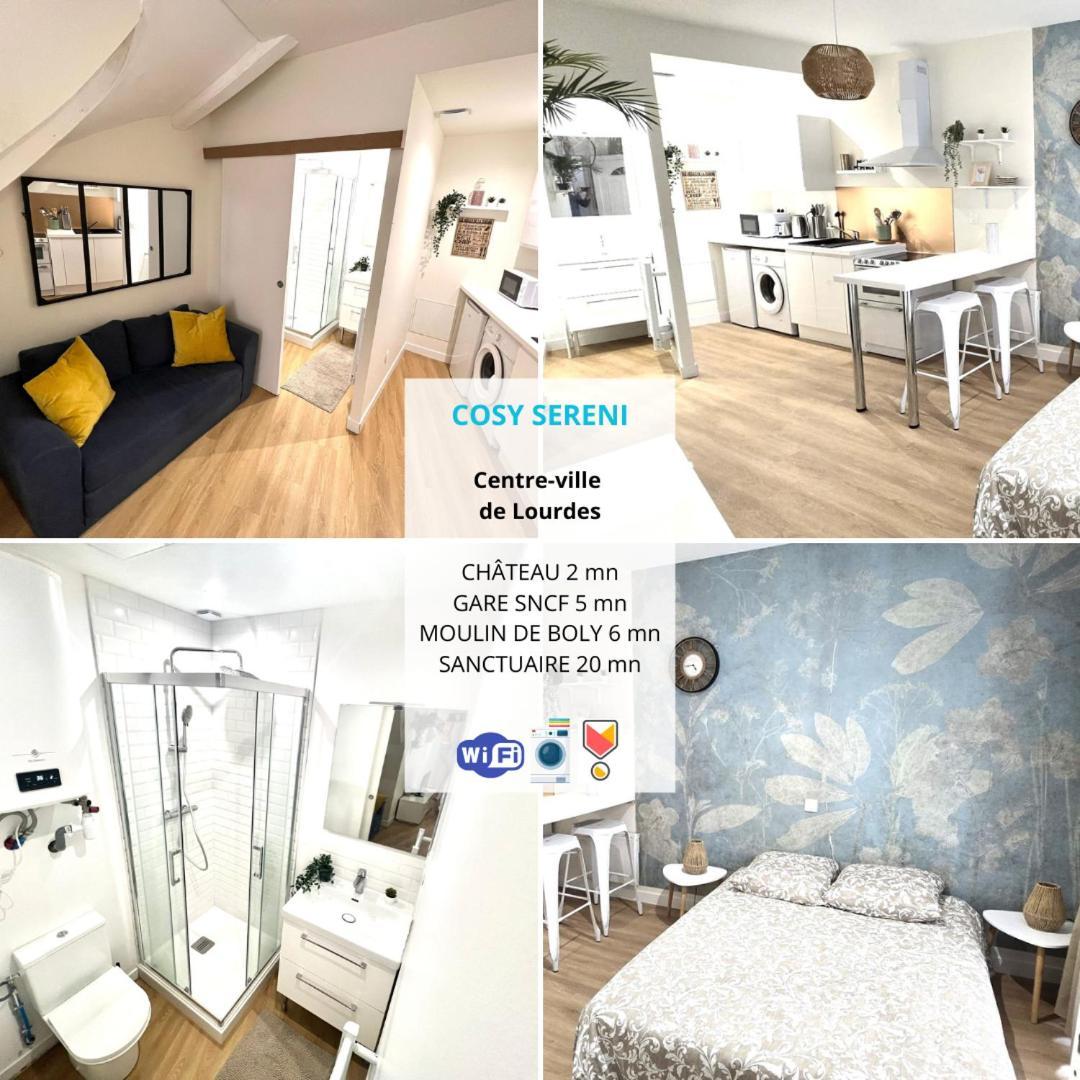 Cosy Sereni - 4 Pax - Chateau Et Terrasse 25m2 Appartement Lourdes